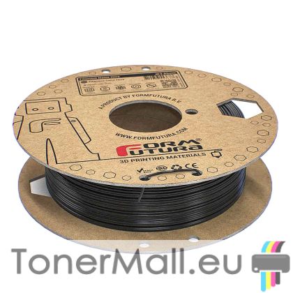 TPU филамент FormFutura Python Flex TPU 90A, 1.75 mm, 0.5 kg, Black