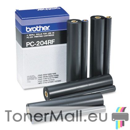 4 бр. термотрансферна лента Brother PC-204RF