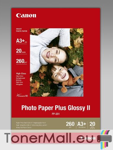 Canon Plus Glossy II PP-201, A3+, 20 sheets