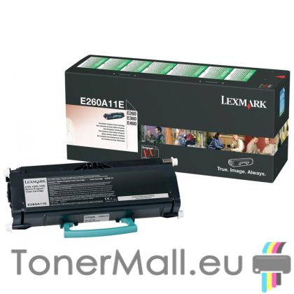 Оригинална тонер касета LEXMARK E260A11E (Black)
