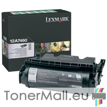 Тонер касета LEXMARK 12A7460