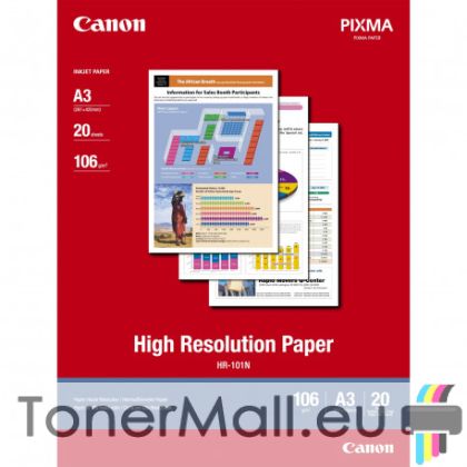 Фотохартия Canon HR-101 A3 20 sheets