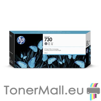 Мастилена касета HP 730 (P2V72A) Gray