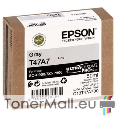 Мастилена касета EPSON T47A7 Gray