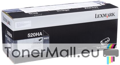 Оригинална тонер касета LEXMARK 52D0HA0 (Black)