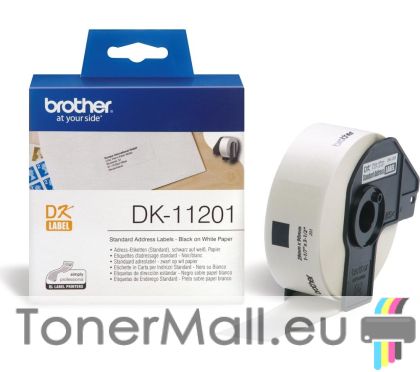Roll Standard Address Labels Brother DK-11201