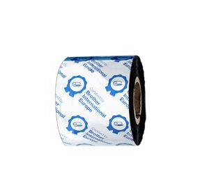 Standard Wax Thermal Transfer Black Ink Ribbon Brother BWS-1D300-060, 60mm x 300m, Пакет 12 бр.