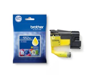 Мастилена касета BROTHER LC552XLY Yellow