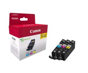 Комплект цветни мастилени касети Canon CLI-526 C/M/Y Pack (4541B018AA)