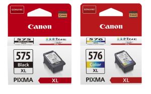 Комплект 2бр. мастилени касети Canon PG-575XL Black + CL-576XL Tri-Color