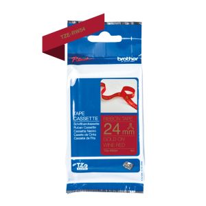 Tape Gold on Wine Red Brother TZE-RW54