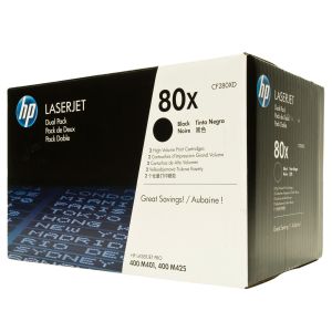 Комплект тонер касети HP 80X (CF280XD) (Black)