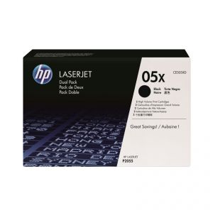 Комплект тонер касети HP 05X CE505XD (Black)