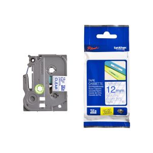 Tape Blue on Clear Brother TZ-133