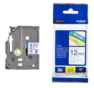 Tape Blue on White Brother TZ-233