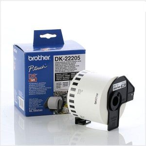 Roll White Continuous Length Paper Tape Brother DK-22205