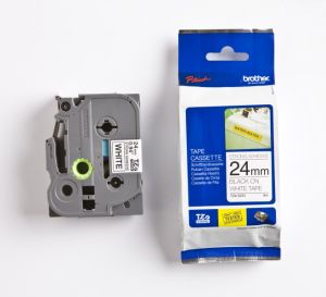 Tape Black on White Brother TZ-ES251