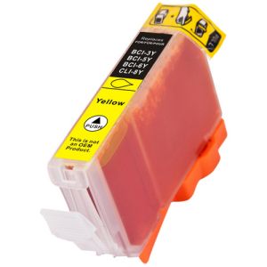 Съвместима мастилена касета Canon BCI-3eY Yellow