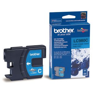 Мастилена касета BROTHER LC980C Cyan