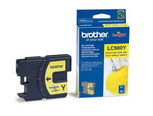 Мастилена касета BROTHER LC980Y Yellow