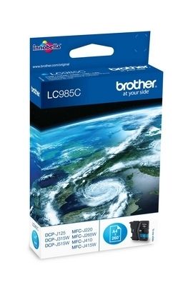 Мастилена касета BROTHER LC985C Cyan