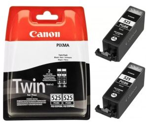 Комплект 2 бр. мастилени касети Canon PGI-525PGBK Black Twin pack 4529B017AA