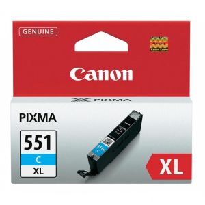 Мастилена касета Canon CLI-551C XL Cyan (6444B001AA)
