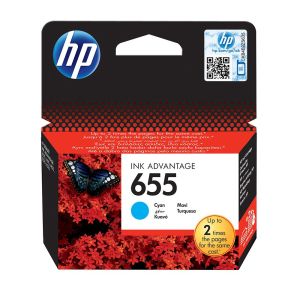 Мастилена касета HP 655 (CZ110AE) Cyan