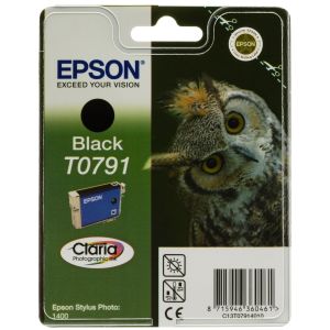 Мастилена касета EPSON T0791 Black