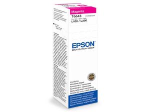 Бутилка с мастило EPSON T6643 Magenta