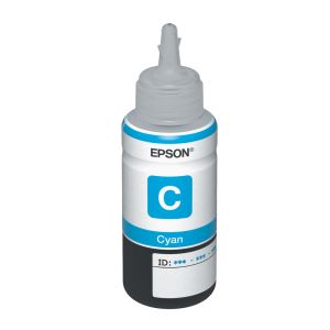 Бутилка с мастило EPSON T6642 Cyan (C13T66424A)