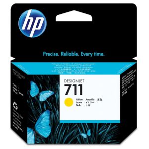 Мастилена касета HP 711 (CZ132A) Yellow