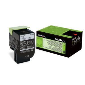 Оригинална тонер касета LEXMARK 802HK (Black)