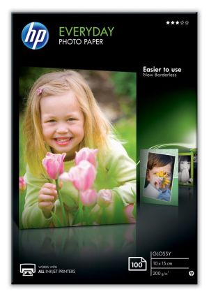 HP Everyday Glossy Photo Paper-100 sht/10 x 15 cm (CR757A)