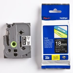 Tape White on Black Brother TZ-345