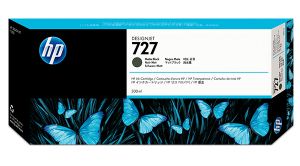 Мастилена касета HP 727 (C1Q12A) Matte Black 300-ml