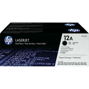 Комплект 2 бр. тонер касети HP 12А (Q2612AD)