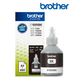 Бутилка с мастило BROTHER BT6000BK Black