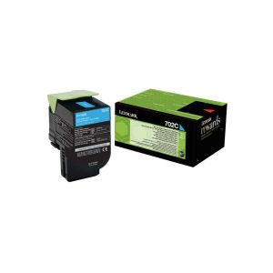 Оригинална тонер касета LEXMARK 70C20C0 (Cyan)