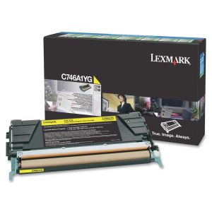 Тонер касета LEXMARK C746A1YG (Yellow)