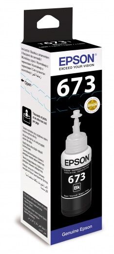 Бутилка с мастило EPSON T6731 Black (C13T67314A)