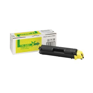 Оригинална тонер касета Kyocera TK-580Y (Yellow)
