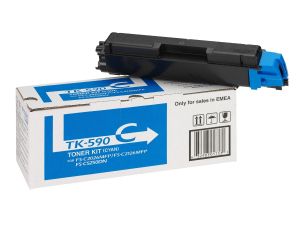 Оригинална тонер касета Kyocera TK-590C (Cyan)