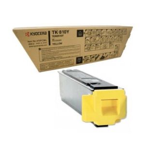 Оригинална тонер касета Kyocera TK-810Y (Yellow)