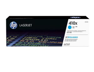 Оригинална тонер касета HP 410X (CF411X) Cyan