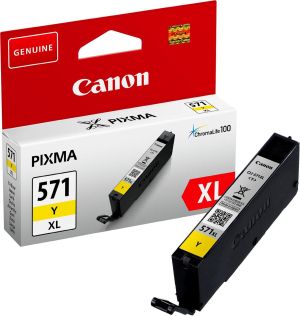 Мастилена касета Canon CLI-571XL Yellow (0334C001AA)