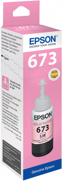 Бутилка с мастило EPSON T6736 Light Magenta (C13T67364A)