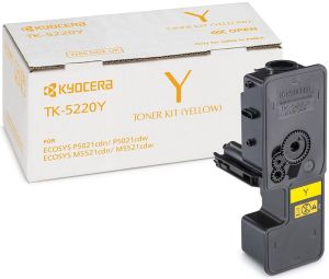 Оригинална тонер касета Kyocera TK-5220Y (Yellow)