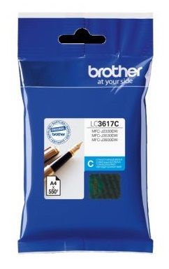 Мастилена касета BROTHER LC3617C Cyan