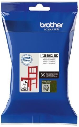 Мастилена касета BROTHER LC3619XL BK Black